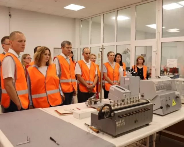 Экскурсию на ОАО «Моготекс» посетили сотрудники Могилевского филиала РУП «БЕЛТАМОЖСЕРВИС»